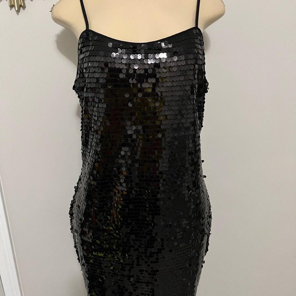 Cute shimmer dress w/ thin straps